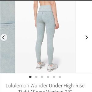 Snow washed chambray lululemon